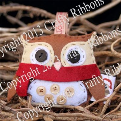 Christmas Owl - Percy Owl Kit